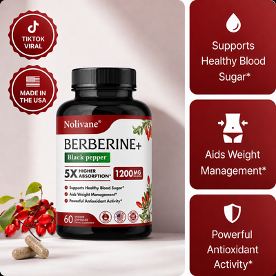 Berberine+  Black Pepper Capsules