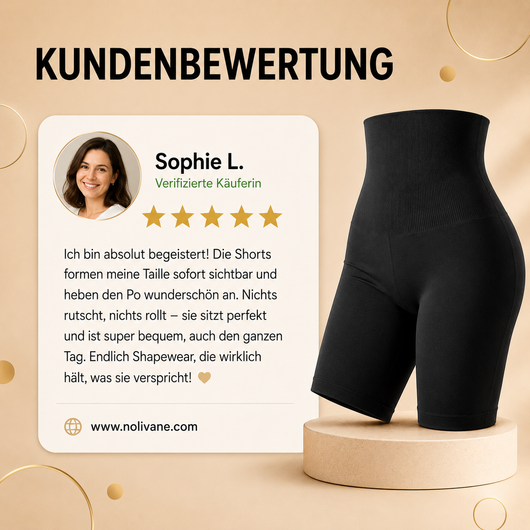 Nolivane No. 01 — 360° Comfort-Hold Shaping Shorts