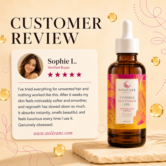 Nolivane No. 01 — Cyperus Rotundus Hair Reduction Oil