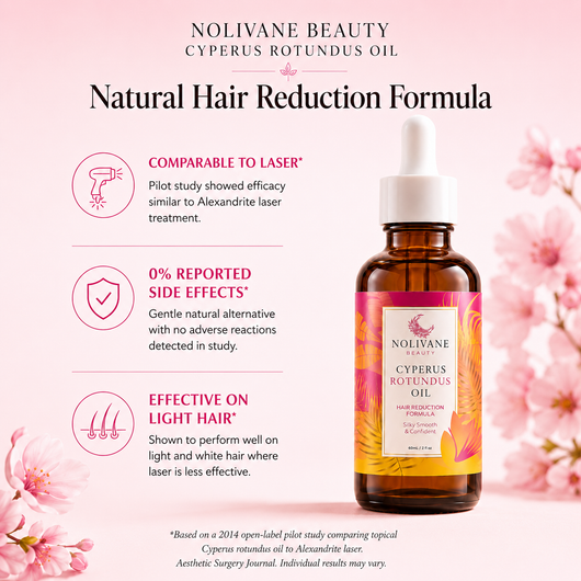 Nolivane No. 01 — Cyperus Rotundus Hair Reduction Oil