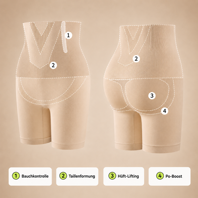 Nolivane No. 01 — 360° Comfort-Hold Shaping Shorts